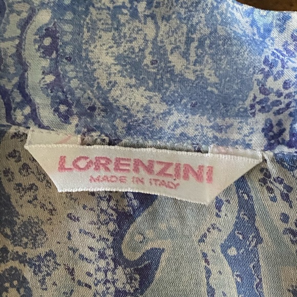 Lorenzini silk blouse size 0 - Picture 5 of 8